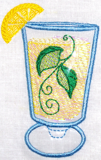 Lemonade Applique 11087 Machine Embroidery Designs