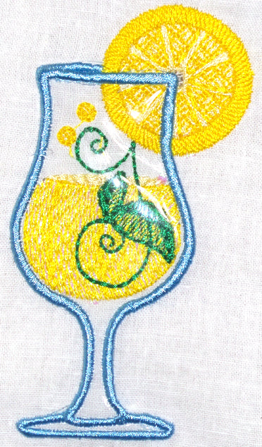 Lemonade Applique 11087 Machine Embroidery Designs
