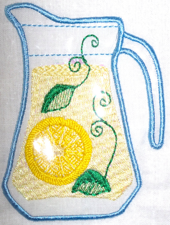 Lemonade Applique 11087 Machine Embroidery Designs
