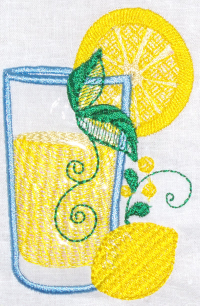 Lemonade Applique 11087 Machine Embroidery Designs