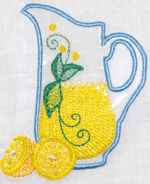 Lemonade Applique 11087 Machine Embroidery Designs