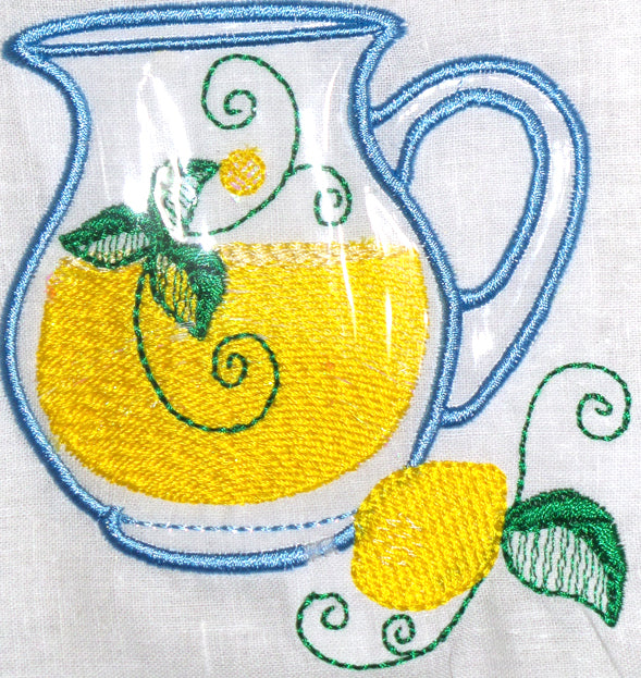 Lemonade Applique 11087 Machine Embroidery Designs