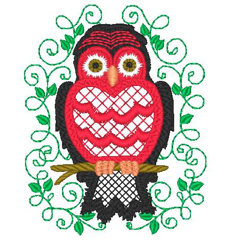 Carved Owls ATWS-10030