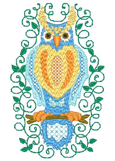 Carved Owls ATWS-10030