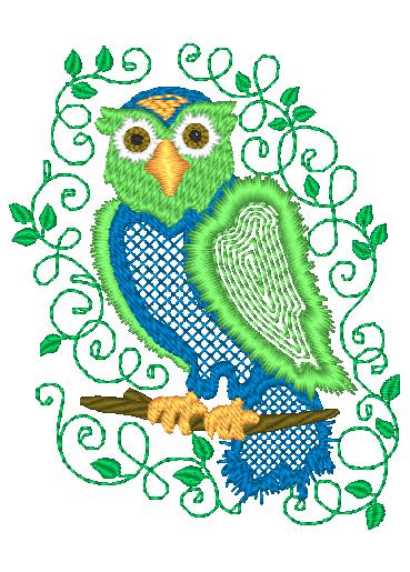 Carved Owls ATWS-10030