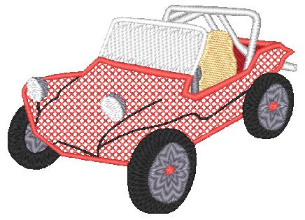 Cars-Cross Stitch fill Machine Embroidery Designs 10616