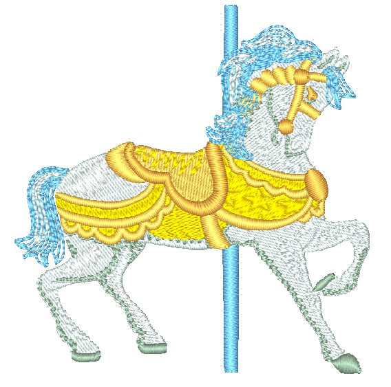 Carousel Horses ATWS-10377