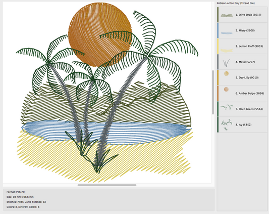 Oasis Southwestern Designs ATWS-10008 BD07