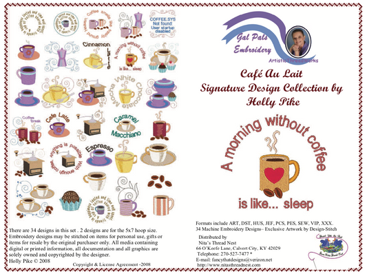 Cafe` Au Lait ATWS-10241