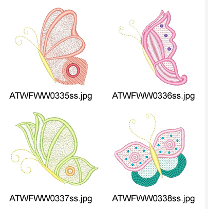 Colorlace Butterflies ATWS-10297