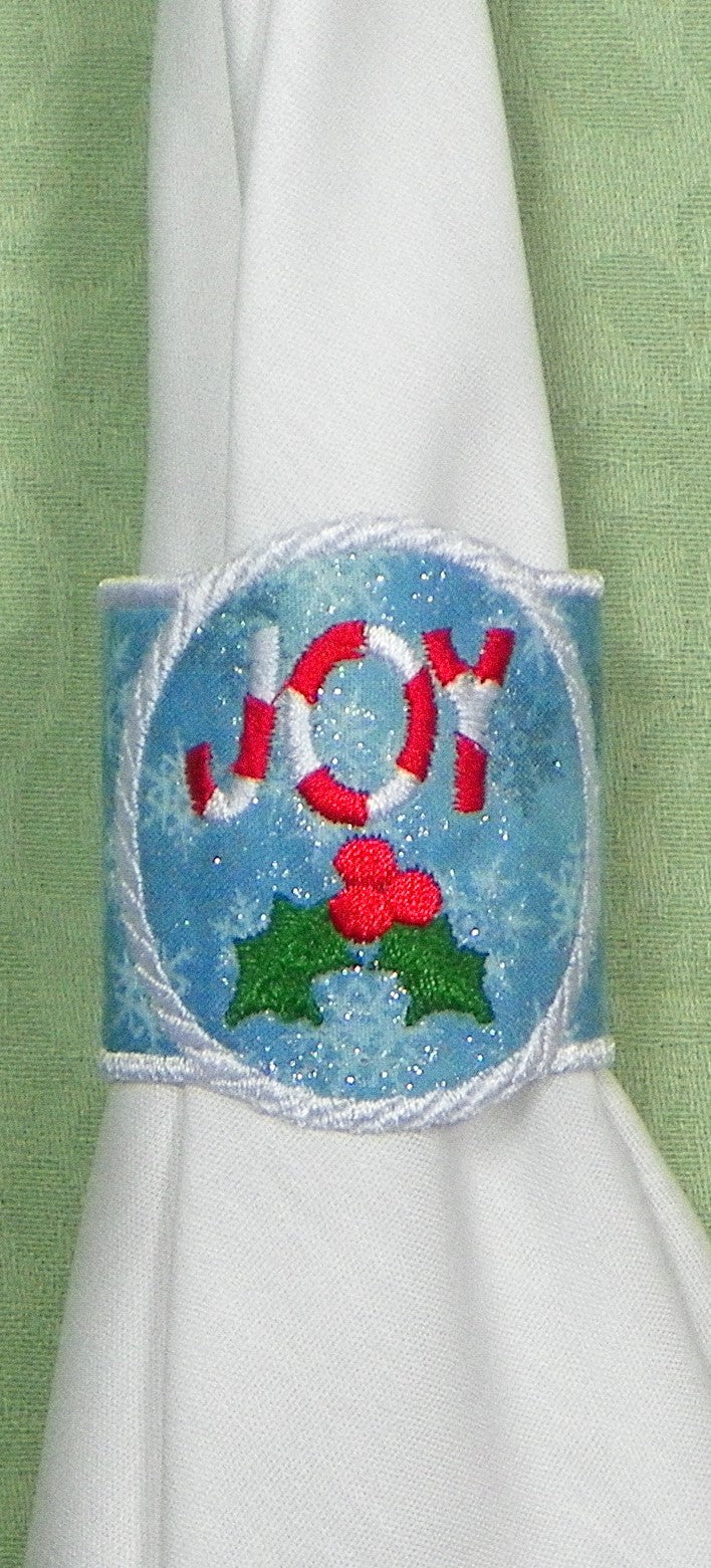 FSA Christmas Napkin Rings [5x7] # 10722
