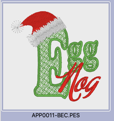 84 "Thoughts Of Christmas" Machine Embroidery Designs # 10500