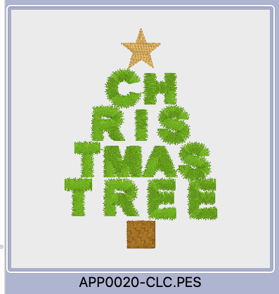 84 "Thoughts Of Christmas" Machine Embroidery Designs # 10500