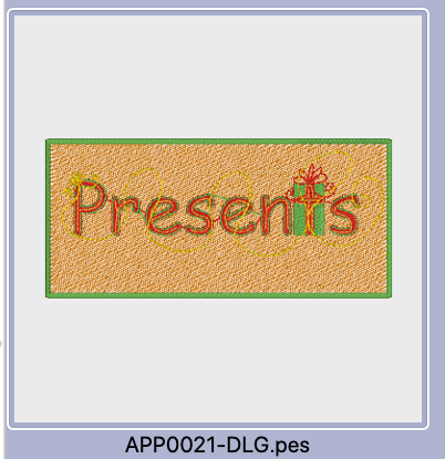 84 "Thoughts Of Christmas" Machine Embroidery Designs # 10500