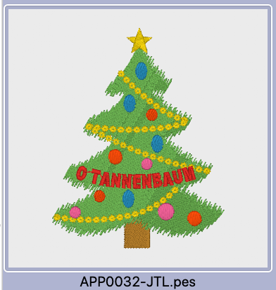 84 "Thoughts Of Christmas" Machine Embroidery Designs # 10500