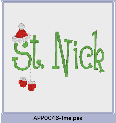 84 "Thoughts Of Christmas" Machine Embroidery Designs # 10500