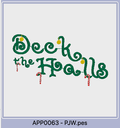 84 "Thoughts Of Christmas" Machine Embroidery Designs # 10500