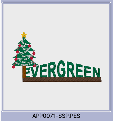 84 "Thoughts Of Christmas" Machine Embroidery Designs # 10500