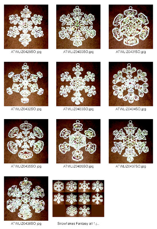 FSL Christmas Lace [4x4] SuperPack # 10065