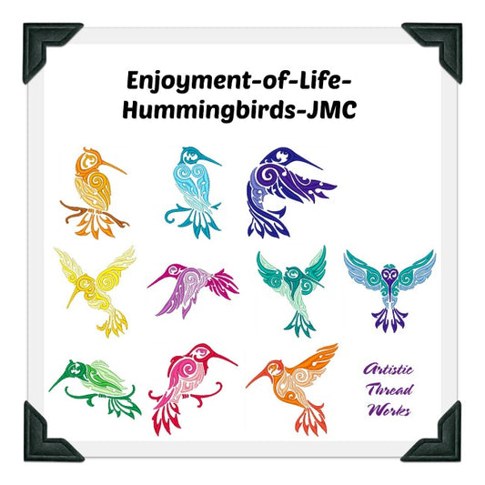 Enjoyment Of Life Hummingbirds   ATWS-10100