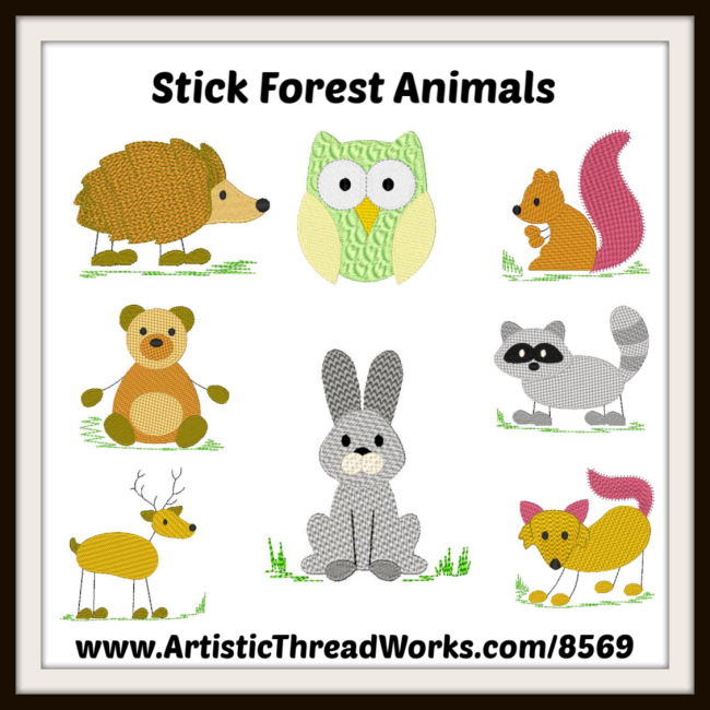 Stick Forest Animals ATWS-10001