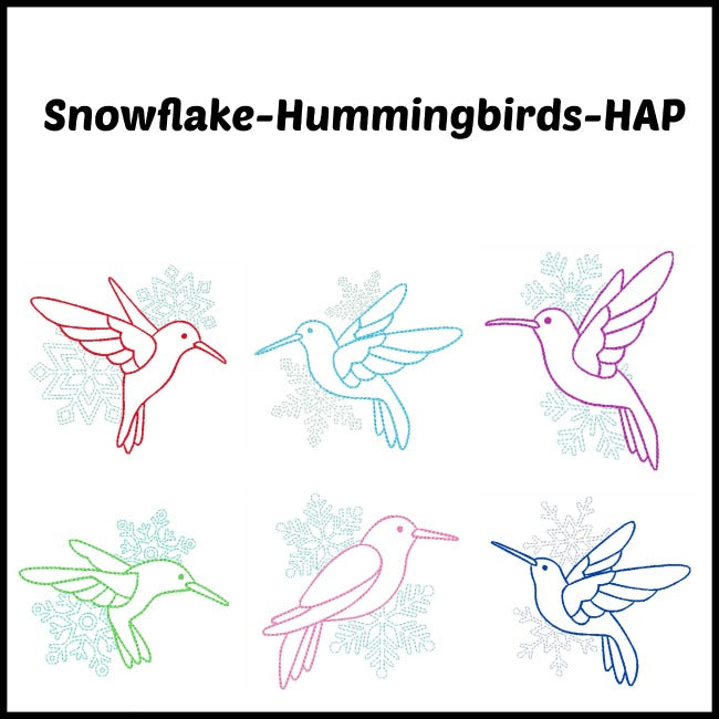 Snowflake Hummingbirds  ATWS-10004