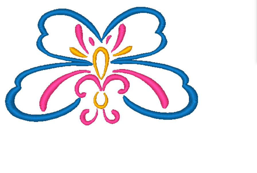 Satin Butterflies [4x4] 11641 Machine Embroidery Designs