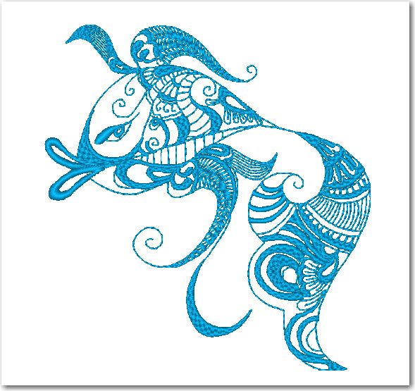 Matsaya Fish 10814  Machine Embroidery Designs