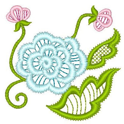 Flowers Pure Lace [4x4] 11287 Machine Embroidery Designs