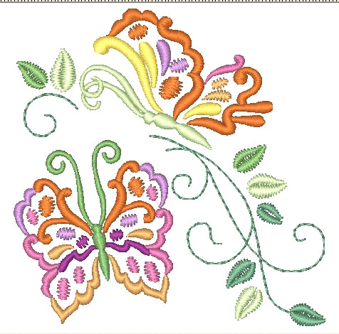 Butterfly Effects [4x4] 11317 Machine Embroidery Designs