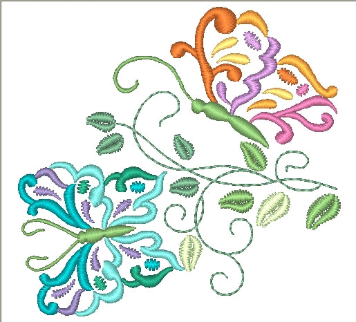 Butterfly Effects [4x4] 11317 Machine Embroidery Designs