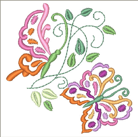 Butterfly Effects [4x4] 11317 Machine Embroidery Designs