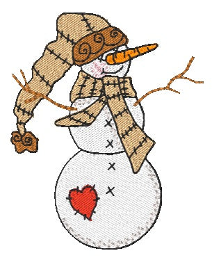 Snowman-Collection 1 [4x4] 11660 Machine Embroidery Designs