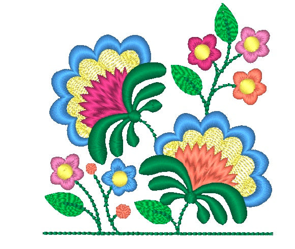 Jacobean Pocket Toppers [4x4] 11494 Machine Embroidery Designs