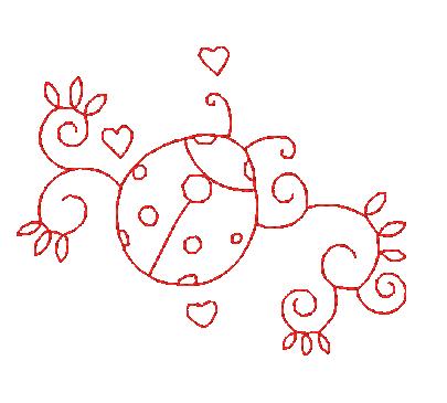 Curly Spring [4x4] 11429 Machine Embroidery Designs