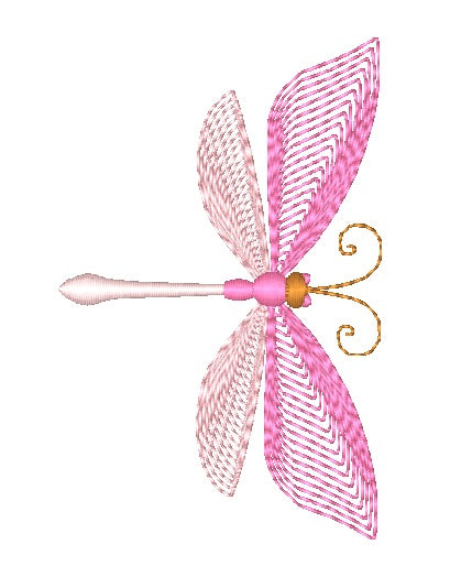 Darling Dragonfly [4x4] 11495 Machine Embroidery Designs