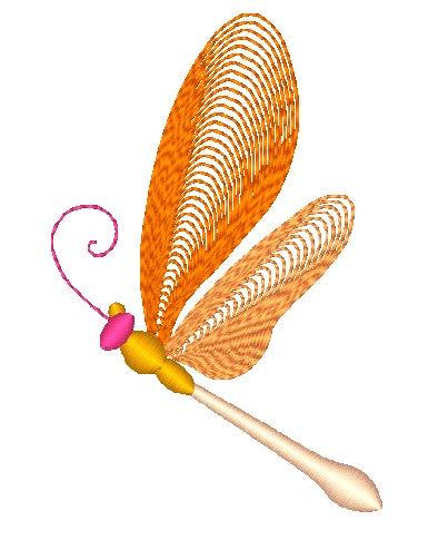 Darling Dragonfly [4x4] 11495 Machine Embroidery Designs