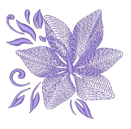 Ripple Flowers 11243 Machine Embroidery Designs