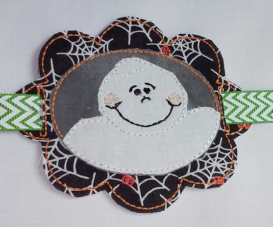 FSA Halloween Mylar Ball Jar Bands Project [4x4] 11056 Machine Embroidery Designs