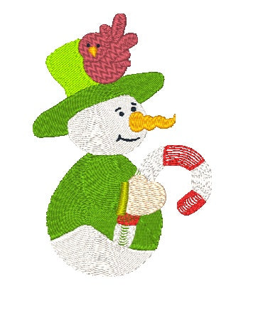 Frosty Nosed Christmas  [4x4] # 10428