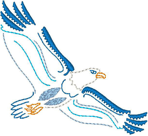 Native Eagles [4x4]  11416  Machine Embroidery Designs