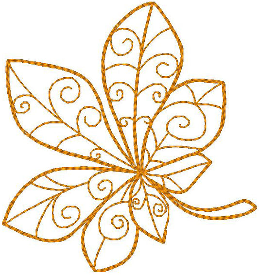 Falling Leaves [4x4] 10914 Machine Embroidery Designs