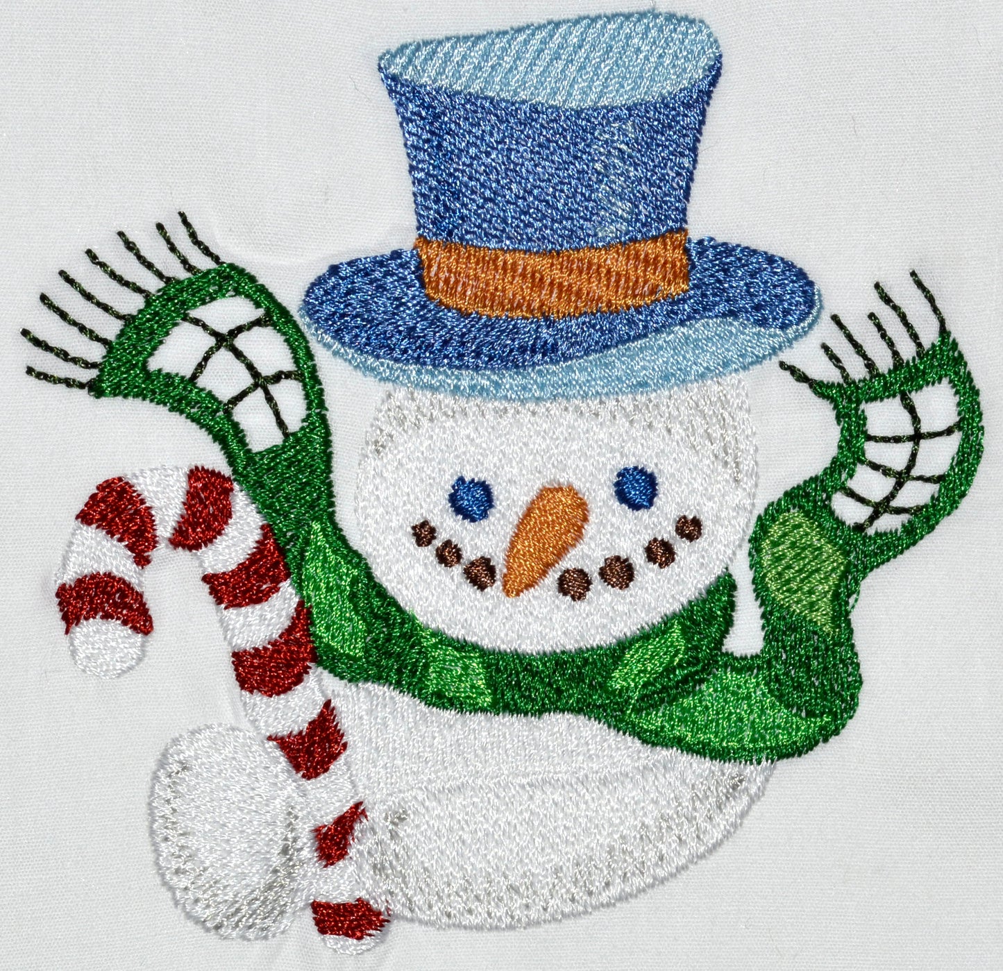 New Style Snowmen with Fringe [4x4] # 11063