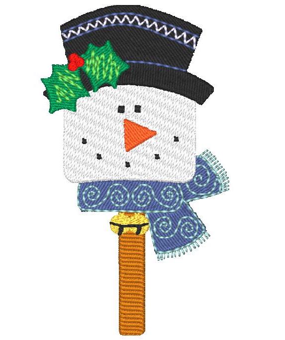 Snowman Smores [4x4] # 10873