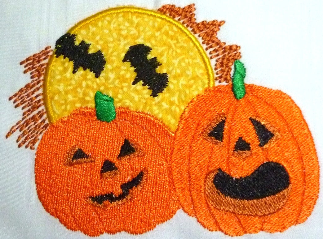 Halloween Story Applique [4x4] 10755 Machine Embroidery Designs