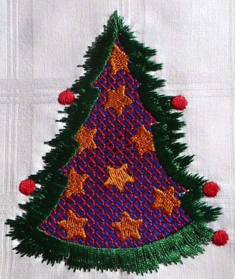 ITH Whimsy Stuffed Christmas Trees  [5x7]  # 10135