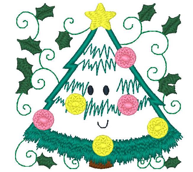 I Love Christmas Applique [4x4] 11669 Machine Embroidery Designs