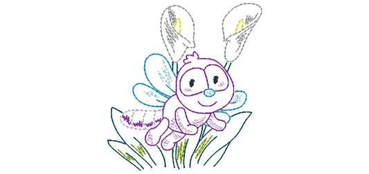 Bug-Color-Sketches 10617 Machine Embroidery Designs