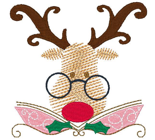 Rudolf Reindeer-JTL [4x4] 11711 Machine Embroidery Designs