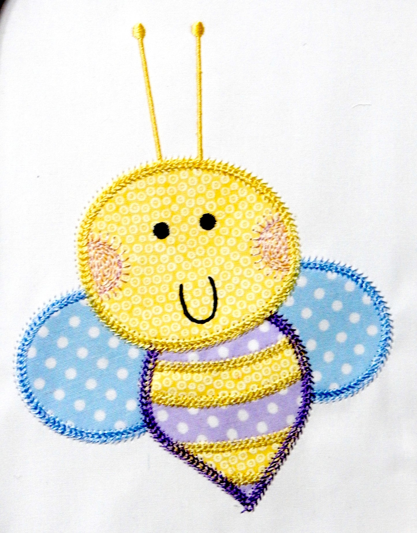Applique Patchy Bugs [5x7] 11786 Machine Embroidery Designs